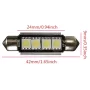 LED 4x 5050 SMD SUFIT Aluminium Kühlung, CANBUS - 42mm, Weiß