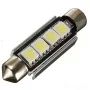 LED 4x 5050 SMD SUFIT Aluminium køling, CANBUS - 42mm, Hvid