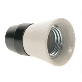 Douille en céramique E27 220-230V – Prise blanche pour luminaires