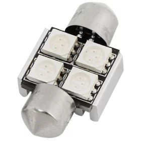 LED 4x 5050 SMD SUFIT Aluminium cooling, CANBUS - 31mm, Blue