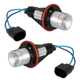 Marqueur Angel Eyes LED 5W pour BMW, bleu – paire