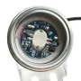 LED reflektor vízálló ezüst 12V, 10W, RGB, AMPUL.eu
