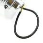 LED-Strahler wasserdicht silber 12V, 10W, RGB, AMPUL.eu
