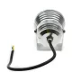 Spot LED étanche argent 12V 10W RGB extérieur IP68