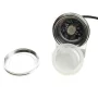 Spot LED étanche argent 12V 10W RGB extérieur IP68