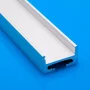 Perfil de aluminio para tiras LED ALMP82, anodizado y eficiente