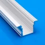 Profilé en aluminium ALMP18 adapté aux bandes LED 12 mm