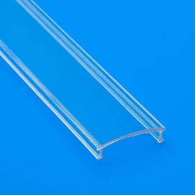 Diffuseur transparent rabattable pour profilés aluminium ALMP