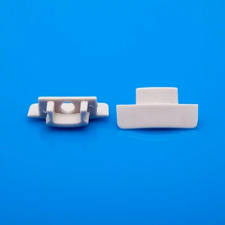 Embout pour profil ALMP21 avec trou en aluminium