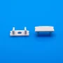 Embout pour profilé aluminium ALMP08 avec trou
