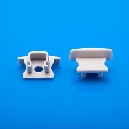 Embout pour profilé en aluminium ALMP18 avec trou