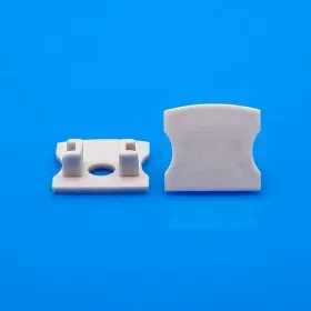 Tappo per profilo ALMP19 con foro, AMPUL.eu