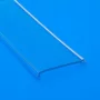 Diffuseur transparent rabattable pour profilés ALMP série