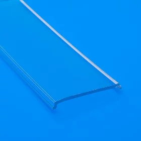Diffuseur transparent rabattable pour profilés ALMP série