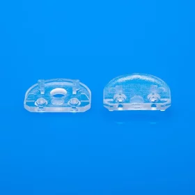 Embout aluminium pour profilé ALMP02 avec trou