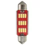 LED 12x 4014 SMD SUFIT Aluminium cooling, CANBUS - 42mm, White