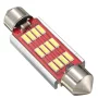LED 12x4014 SMD SUFIT 42mm, Aluminium, Blanc, CANBUS