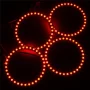 LED-ringar diameter 90mm - RGB-set med infraröd drivrutin