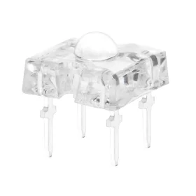 LED dioda Flux 3mm, bijela, 120°, 5000mcd, AMPUL.eu