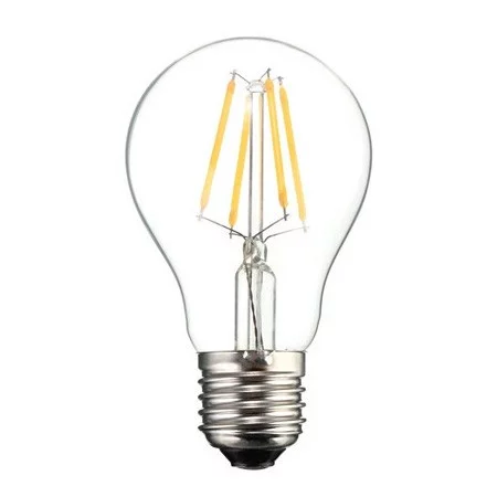 Lampadina LED AMPF04 Filament, E27 4W dimmerabile, bianco