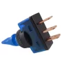 Interrupteur à levier rétroéclairé bleu 12V 20A