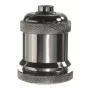 Retro E27 Socket in Black Chrome Finish