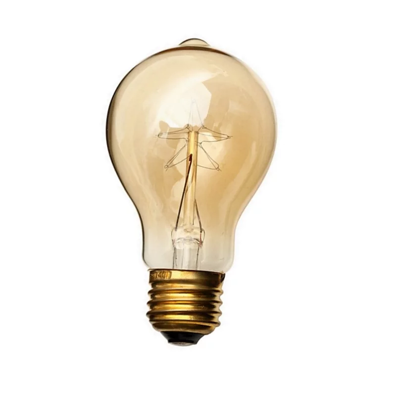 Ampoule rétro design Edison T1 60W, douille E27