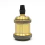 Retro socket E27 HQL C, brass, AMPUL.eu