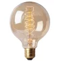 Retro żarówka Edison O10 40W 125mm, oprawka E27, ciepły biały