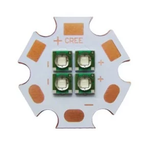 LED Cree XPE XP-E 12W PCB, 6V, modra 475-480 nm, AMPUL.eu