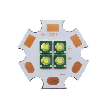 LED dioda Cree XPE XP-E 12W PCB, 6V, bijela 5700-6500K, AMPUL.eu