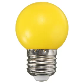 Bombilla decorativa LED 1W, amarilla, AMPUL.eu