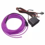 Neon violet 5 metri, 12V, tub 2,3mm, iluminat 360°