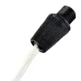 Grommet de cablu cu clemă M10, negru, AMPUL.eu