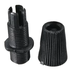 Grommet de cablu cu clemă M10, negru, AMPUL.eu