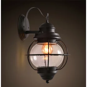 Seinävalaisin retro AMR88O, teollinen tyyli + ILMAINEN lamppu