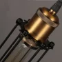 Lámpara de suspensión retro LONGPACK225, estilo industrial, 3