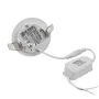 LED ceiling luminaire for plasterboard round 3W, white 5500K