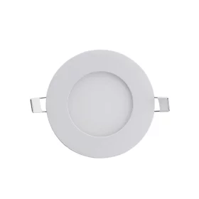 LED-kattovalaisin kipsilevylle, pyöreä, 6W, valkoinen 5500K