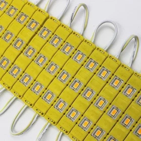 LED modul 3x 5730, 0,72W, sárga színű, AMPUL.eu