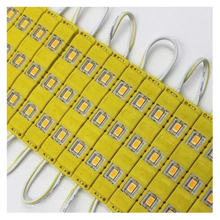 Módulo LED 3x 5730, 0,72W, Amarillo, AMPUL.eu