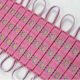 LED module 3x 5730, 0.72W, Pink, AMPUL.eu