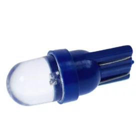 LED 10 mm vtičnica T10, W5W - modra, AMPUL.eu