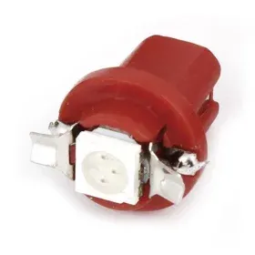 T5, B8.5D, 1x 5050 SMD LED - 24V, Red, AMPUL.eu