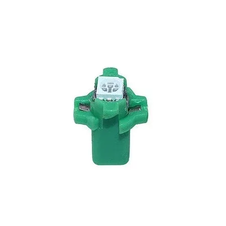 T5, B8.3D, 1x 5050 SMD LED - Verde, AMPUL.eu