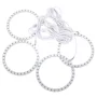 70mm RGB LED Rings with Infrared Controller