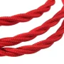 Espiral de cable textil 3x0,75mm rojo, 500V, por metro