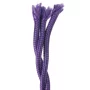 Espiral de cable retro textil 3x0,75mm púrpura