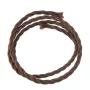 Espiral de cable textil marrón 3x0,75mm² retro