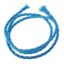 Retro kabelspiral, tråd med textilöverdrag 3x0.75mm, blå